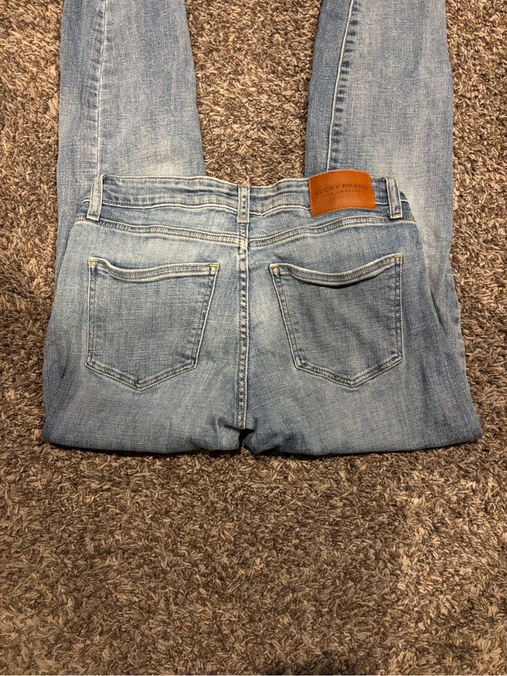 Women’s Lucky Brand Low Rise Skinny Jeans